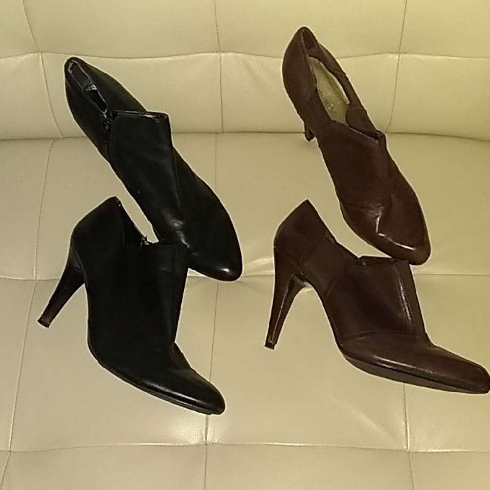 Nine West (2) Boots for $25 (black & brown)